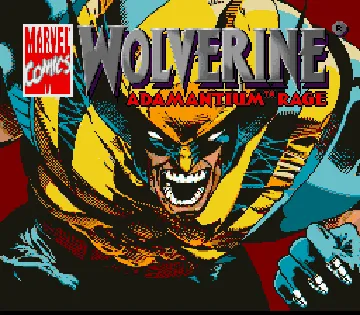 Wolverine - Adamantium Rage (USA) (Beta 1) screen shot title